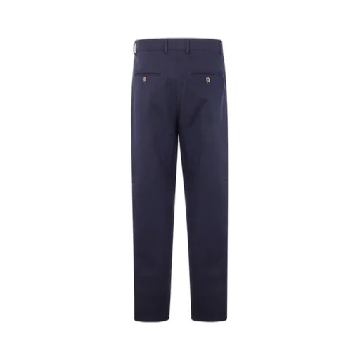 Pleated Chino Trousers