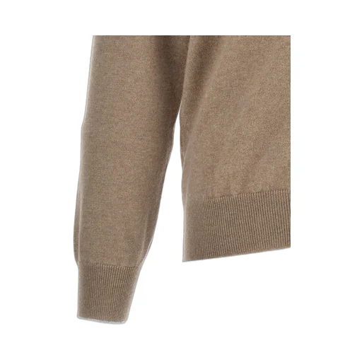 Zip-Up High Neck Cardigan