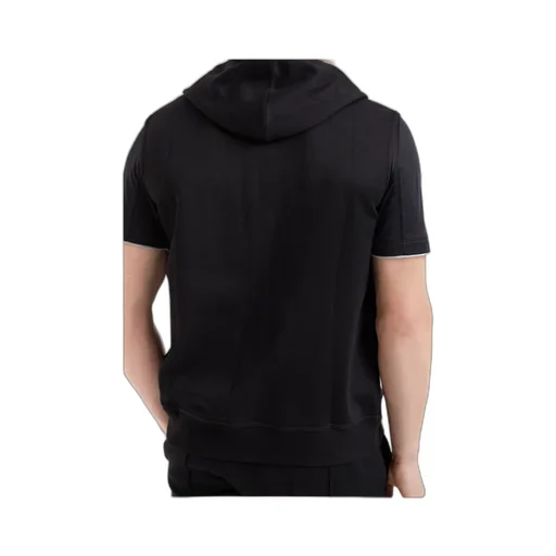 Sleeveless Drawstring Hoodie