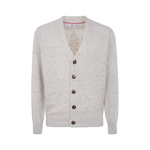 Long-Sleeved Knitted Cardigan