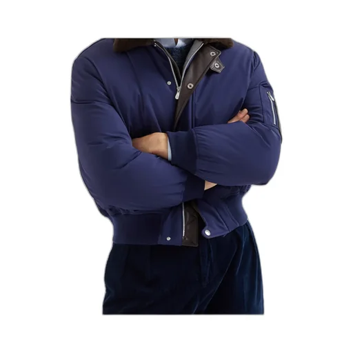 Puffer Bomber Jacket