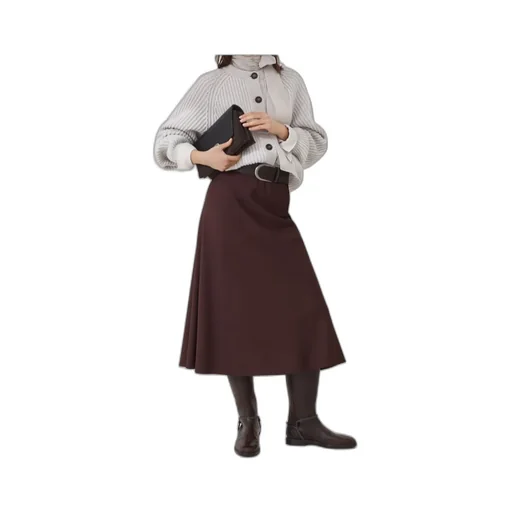 Ribbed Button-Up Cardigan