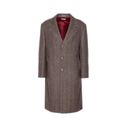 Single-Breasted Straight Hem Coat