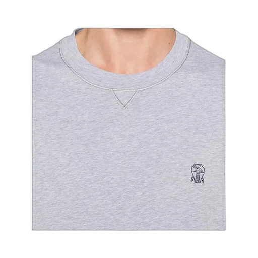 Embroidered Cotton T-Shirt