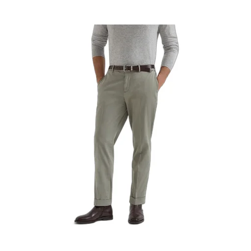 Cropped Chino Trousers