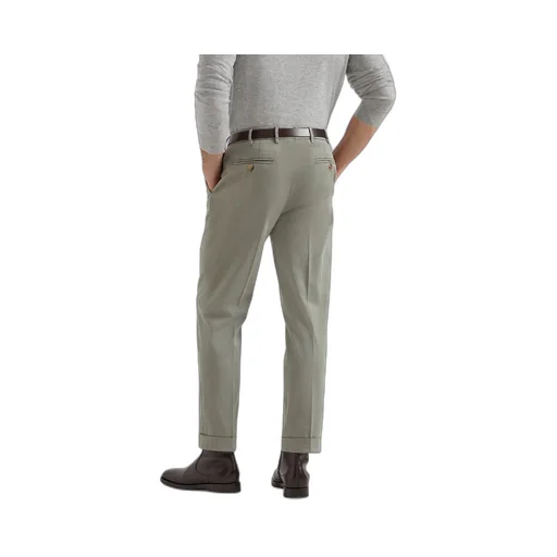 Cropped Chino Trousers