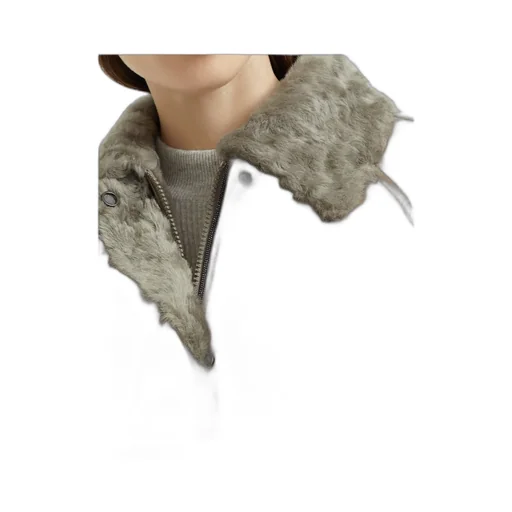 Fuzzy Outerwear Jacket