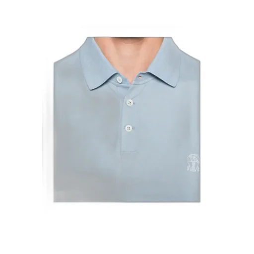 Embroidered Cotton Polo Shirt