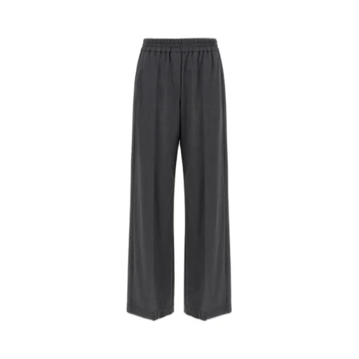 Elastic Waist Casual Pants
