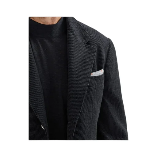 Silk Pocket Square With Star Design