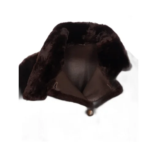 Double-Breasted High Neck Jacket