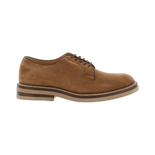 Round-Toe Derby Shoes