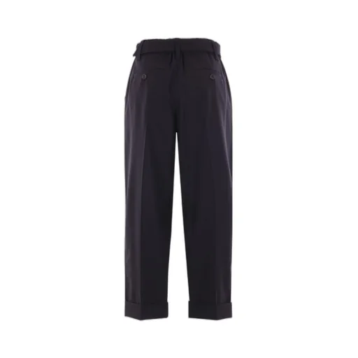 Pleat Baggy Trousers