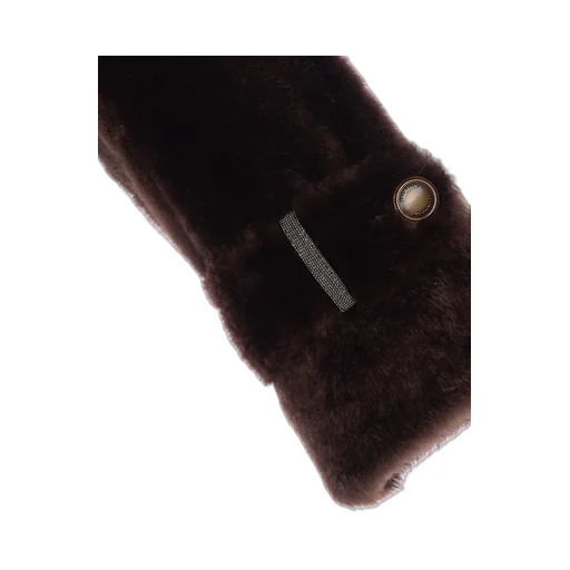 Double-Breasted High Neck Jacket