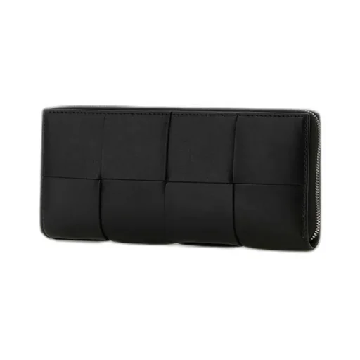 Intrecciato Zip Around Wallet