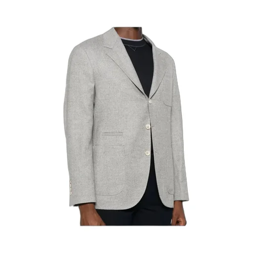 Fine-Ribbed Blazer