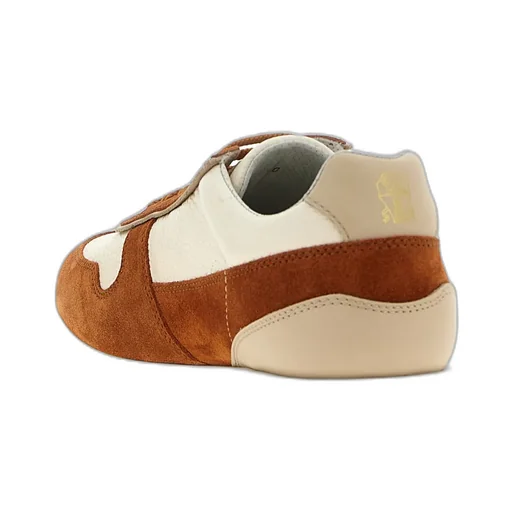 Panelled Lace-Up Sneakers