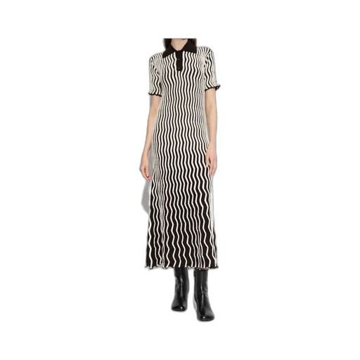 Two-Toned Midi Dress