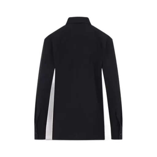Long Sleeved Straight Hem Shirt