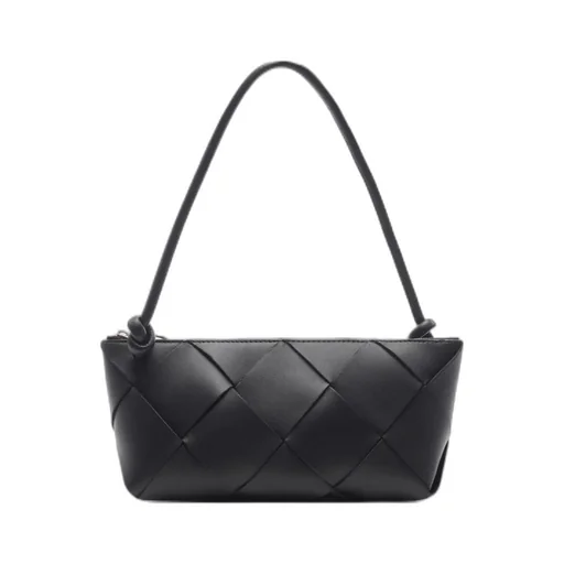 Zippered Shoulder Bag