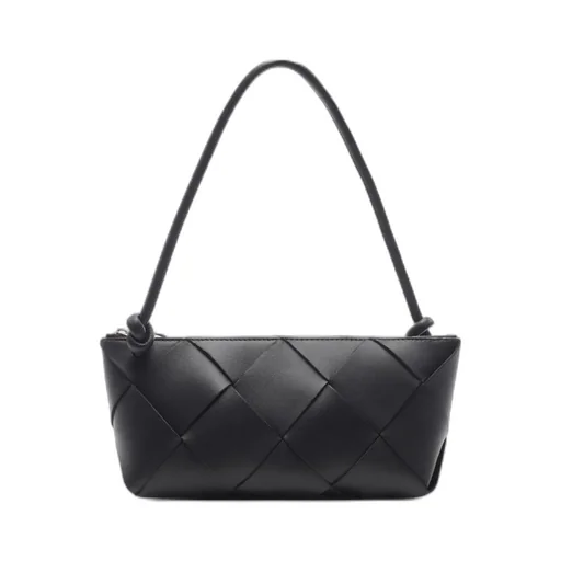 Zippered Shoulder Bag