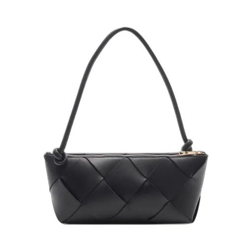 Zippered Shoulder Bag