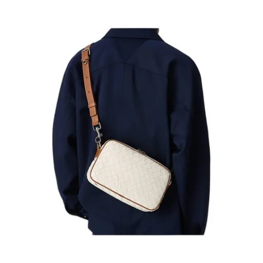 Small Intrecciato Camera Bag