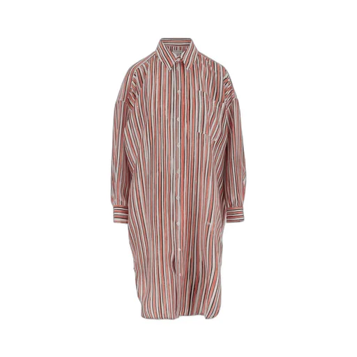 Striped Shirt Dress