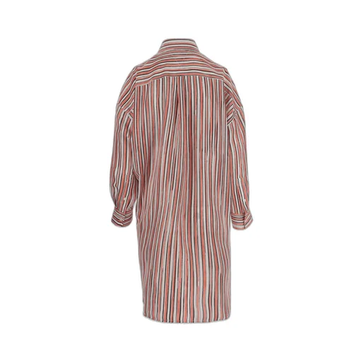 Striped Shirt Dress