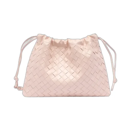 Intrecciato Drawstring Tote Bag
