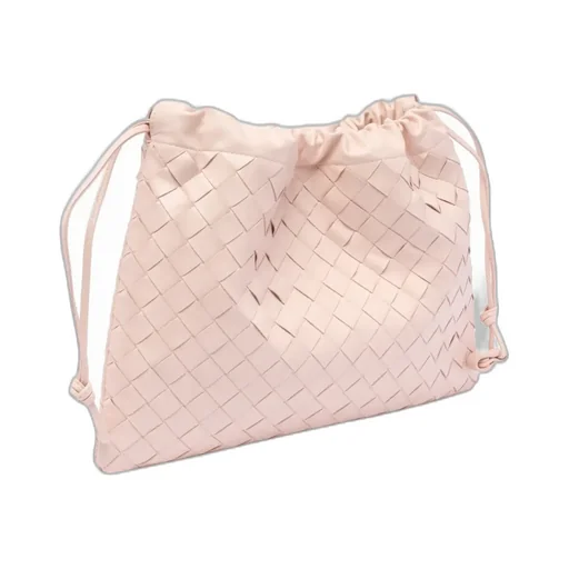 Intrecciato Drawstring Tote Bag