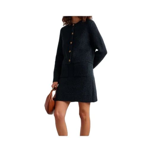 Ribbed Edge Mini Skirt