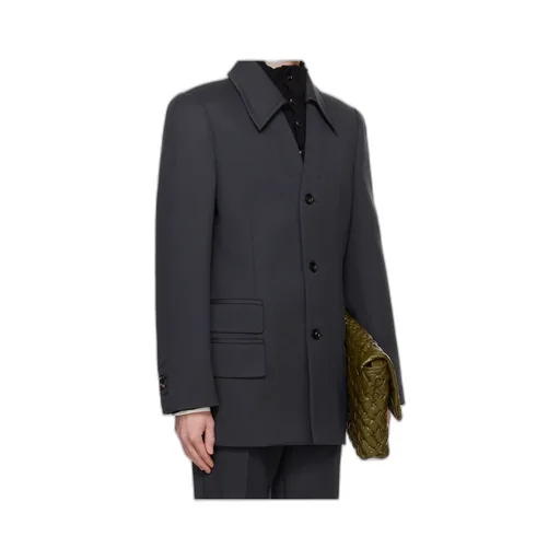 Long-Sleeved Suit Coat