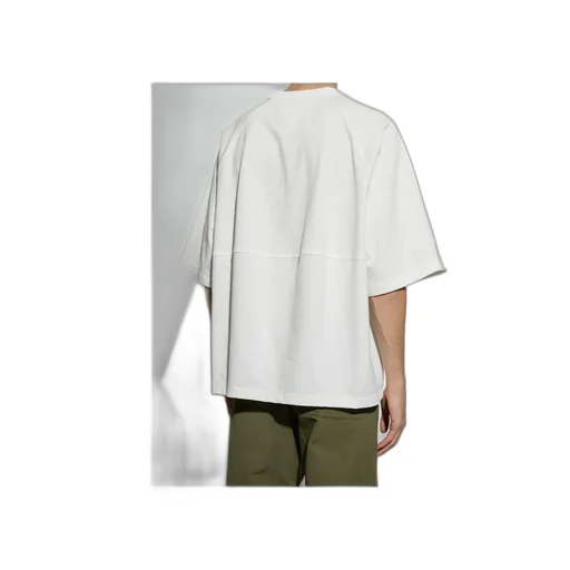 Motif Embroidered Crewneck T-Shirt