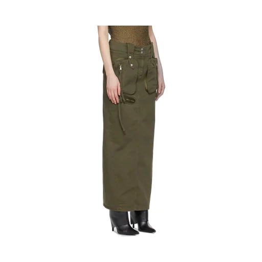 Back Slit Skirt