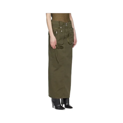 Back Slit Skirt