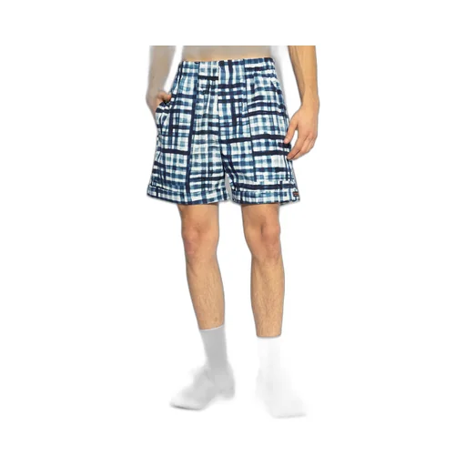 Plaid Pattern Shorts