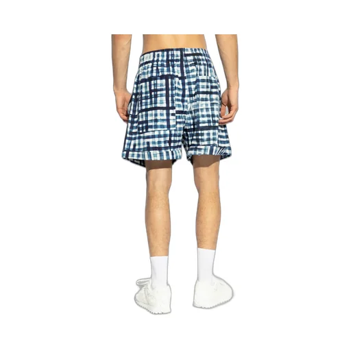 Plaid Pattern Shorts