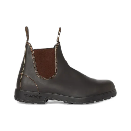 Round-Toe Ankle Boots