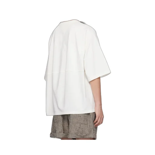 Motif Embroidered Crewneck T-Shirt