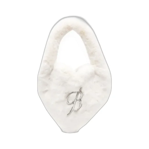 Logo Plaque Heart-Shape Shoulder Bag