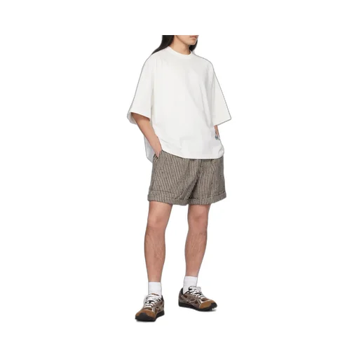 Motif Embroidered Crewneck T-Shirt