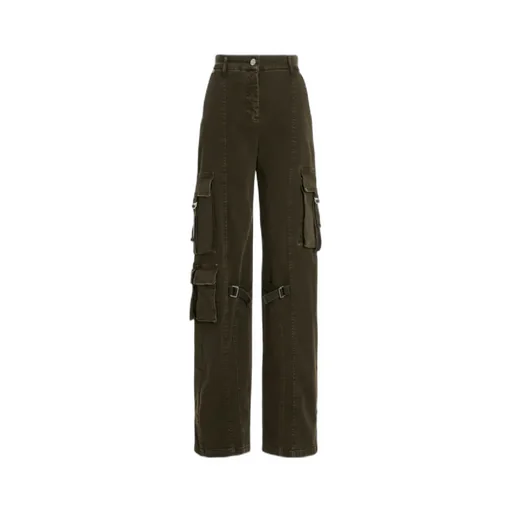 Straight Leg Cargo Trousers