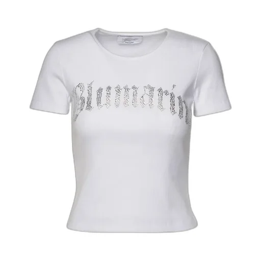 Rhinestone-Embellished T-Shirt