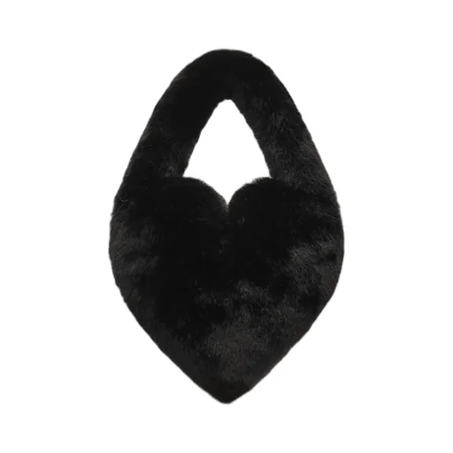 Logo Plaque Heart-Shape Shoulder Bag