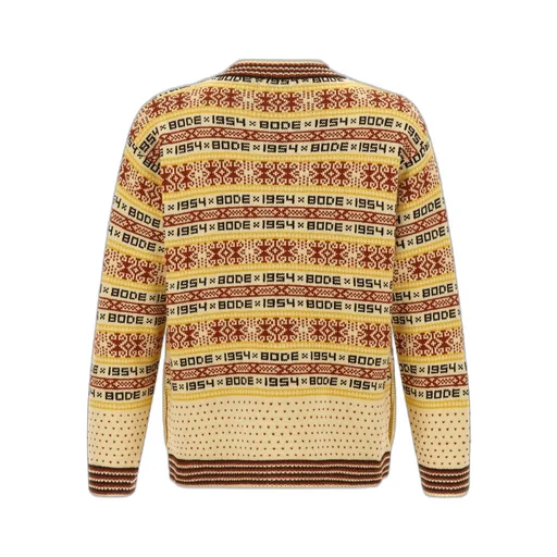 Marzipan Jacquard Cardigan