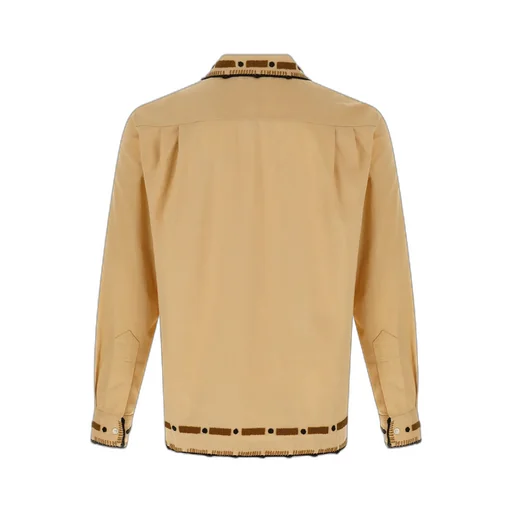 Beaded Ryegrass Embroidered Shirt