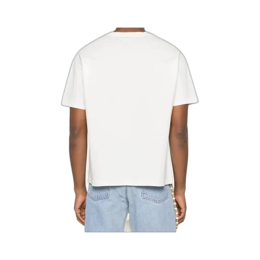 Abstract-Print Pocket T-Shirt