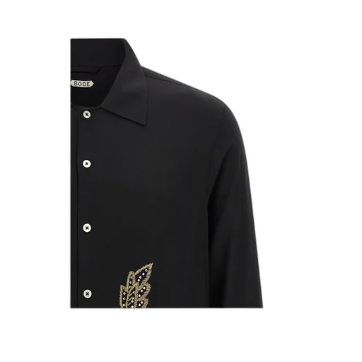 Beaded Epoque Embroidered Shirt