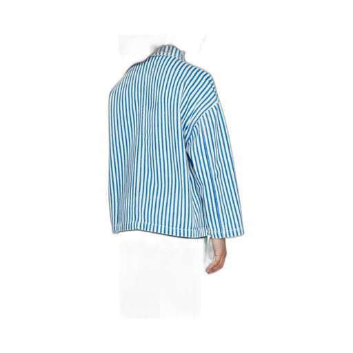 Striped Denim Jacket